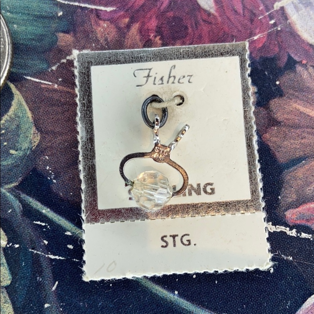 Fisher Silver Co. ‘Ice Tong’ Charm NWT